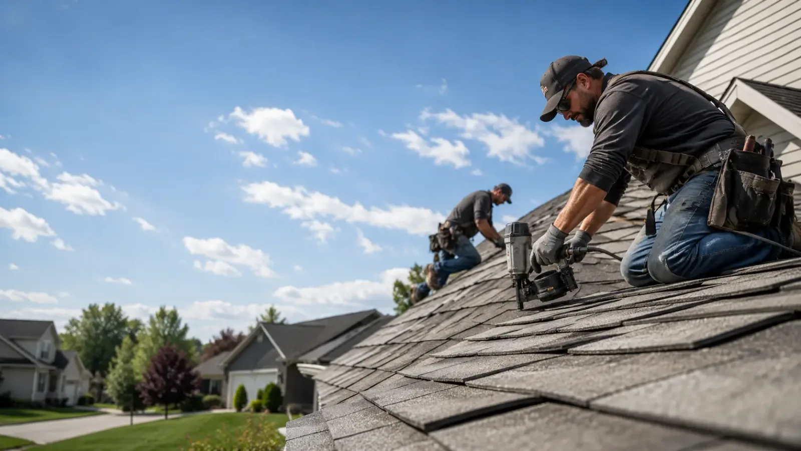 Storm Damage Roof Repair in Wheaton, IL near me